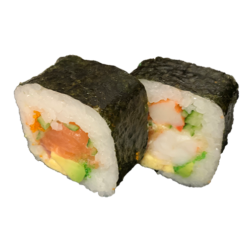 Tempura Ebi Futo Maki (4 Stuks)